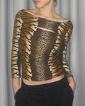 Leopard Print Blouse