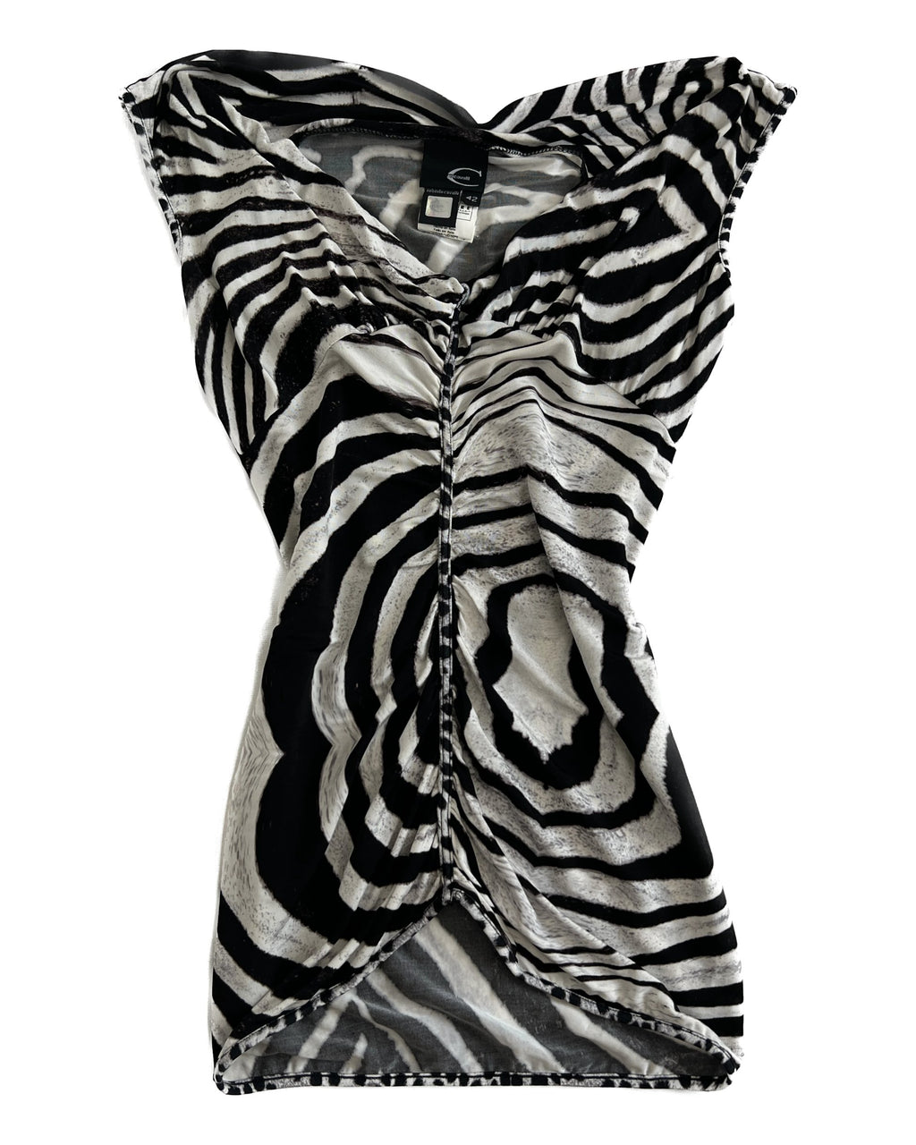 Zebra Patterned Roberto Cavalli Blouse