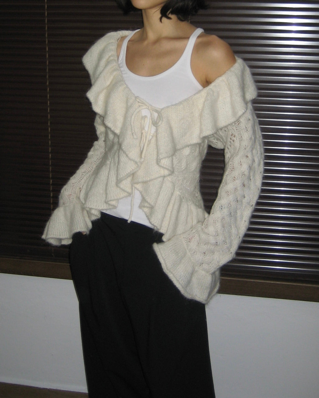 Wool Blend Cardigan