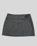 Vintage Mini Skirt with Button Detail