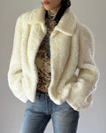 Cream Plush Jacket