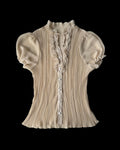 Short Sleeve Chiffon Shirt