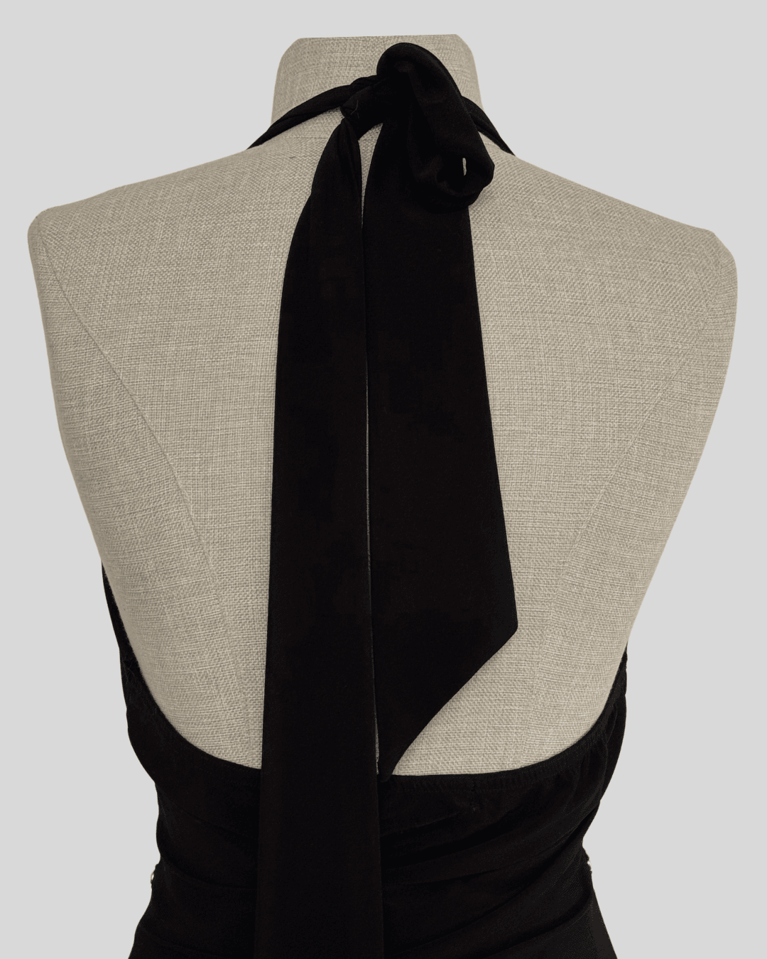 Neck-Tied Stoned Blouse