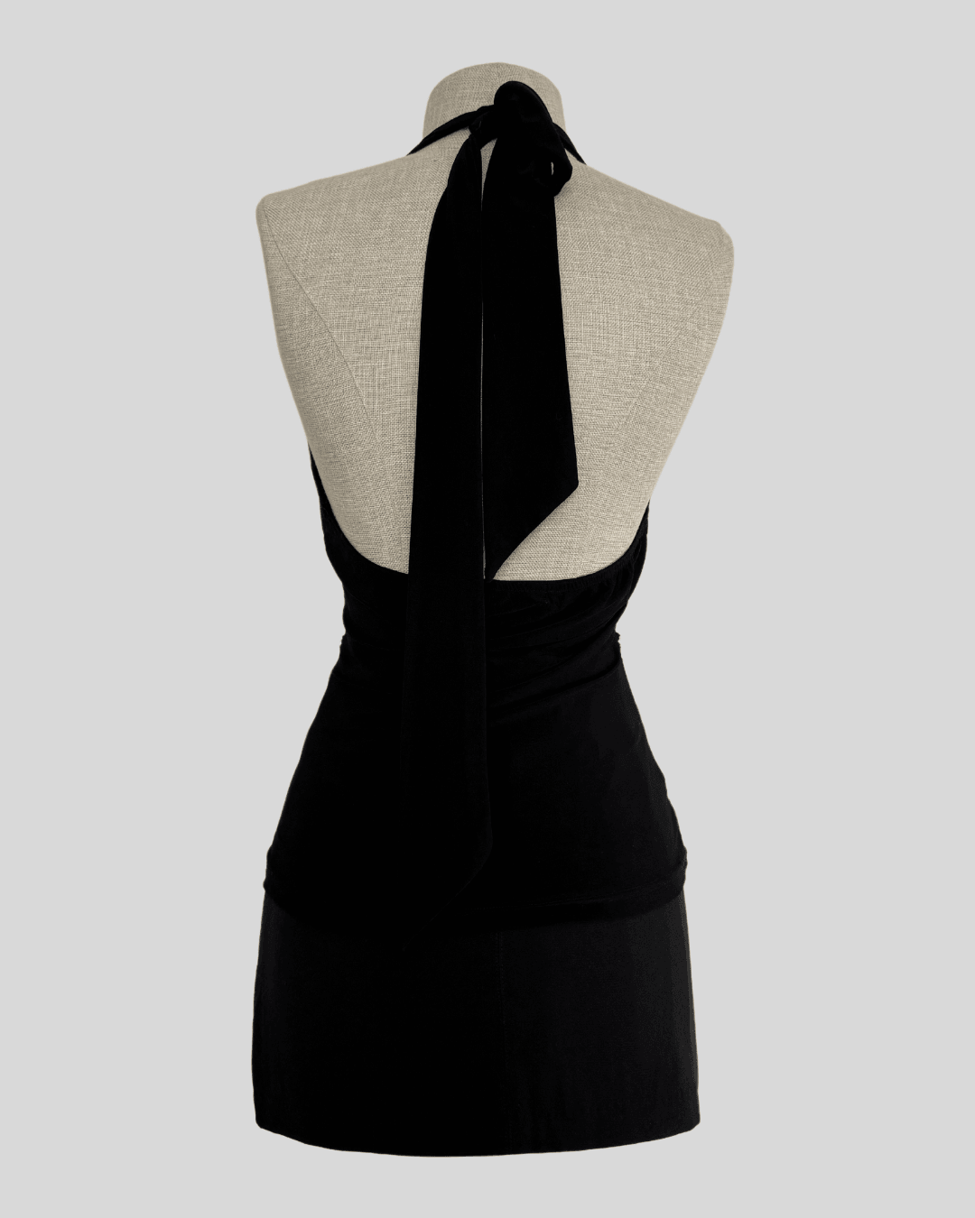 Neck-Tied Stoned Blouse