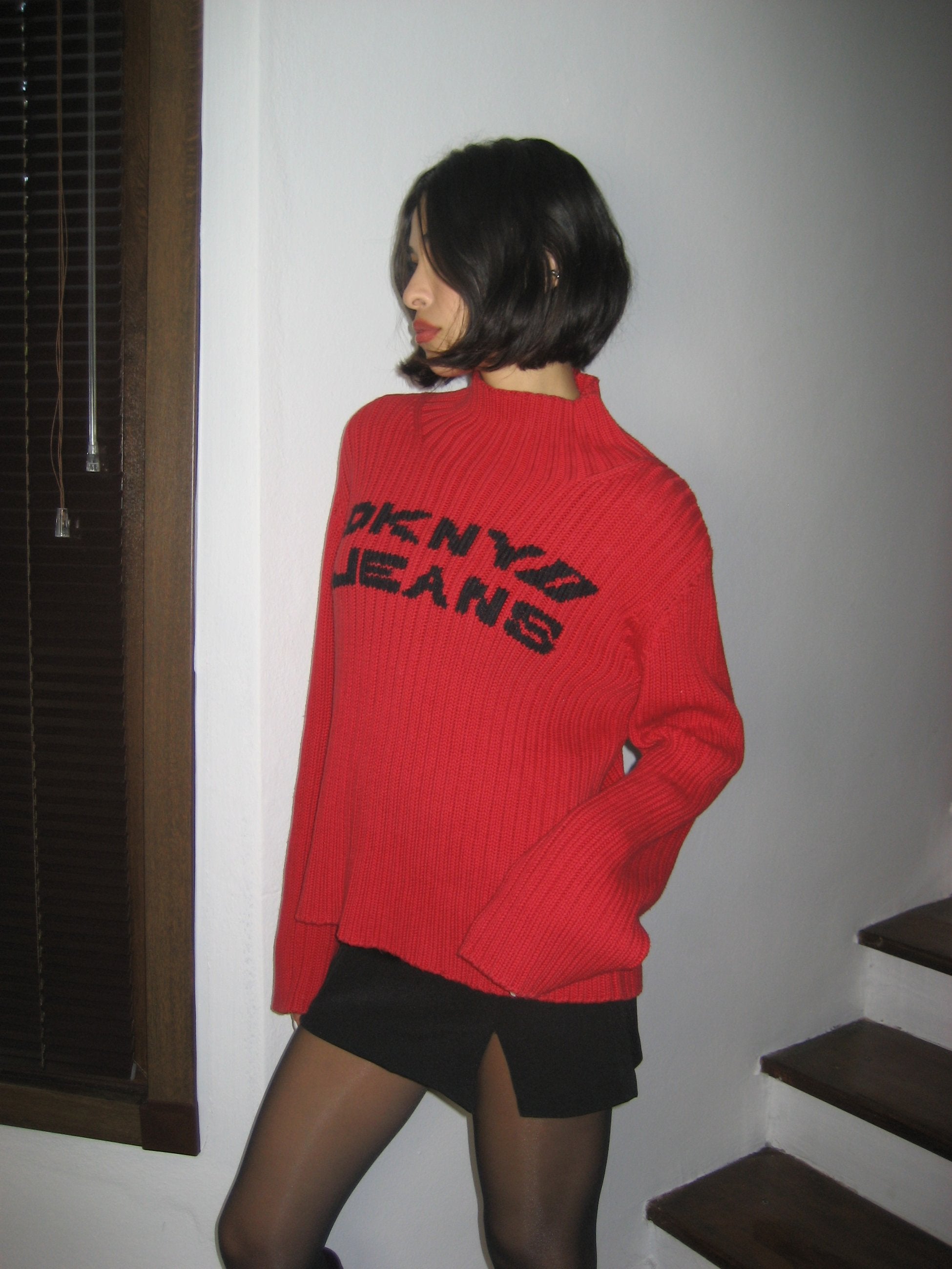 DKNY Kırmızı Kazak