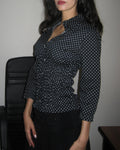 Escada Polka Dot Shirt
