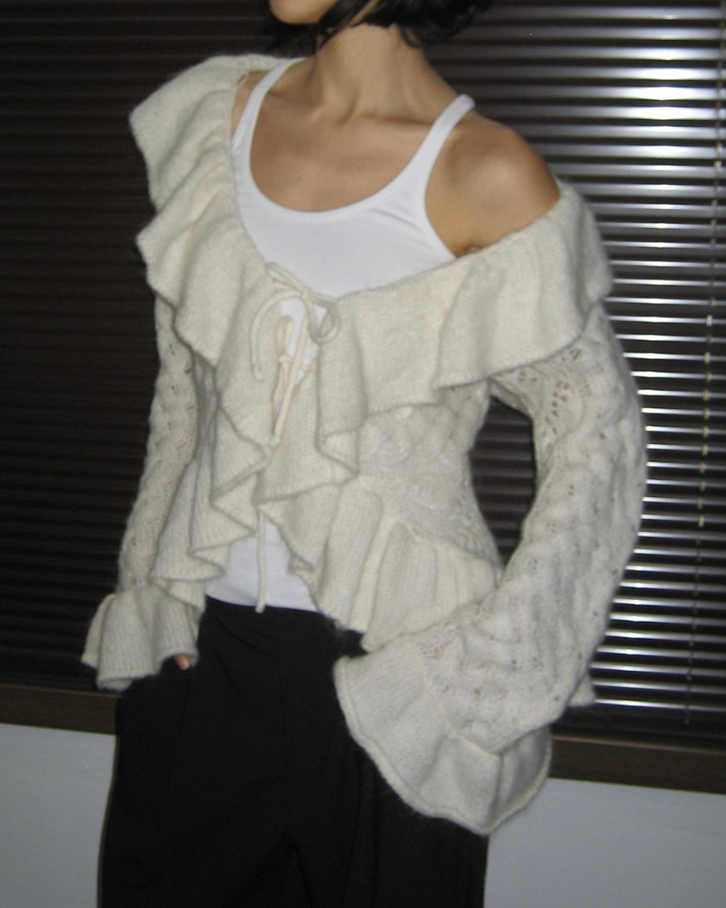 Wool Blend Cardigan