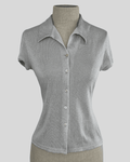 Glitter Detailed Shirt
