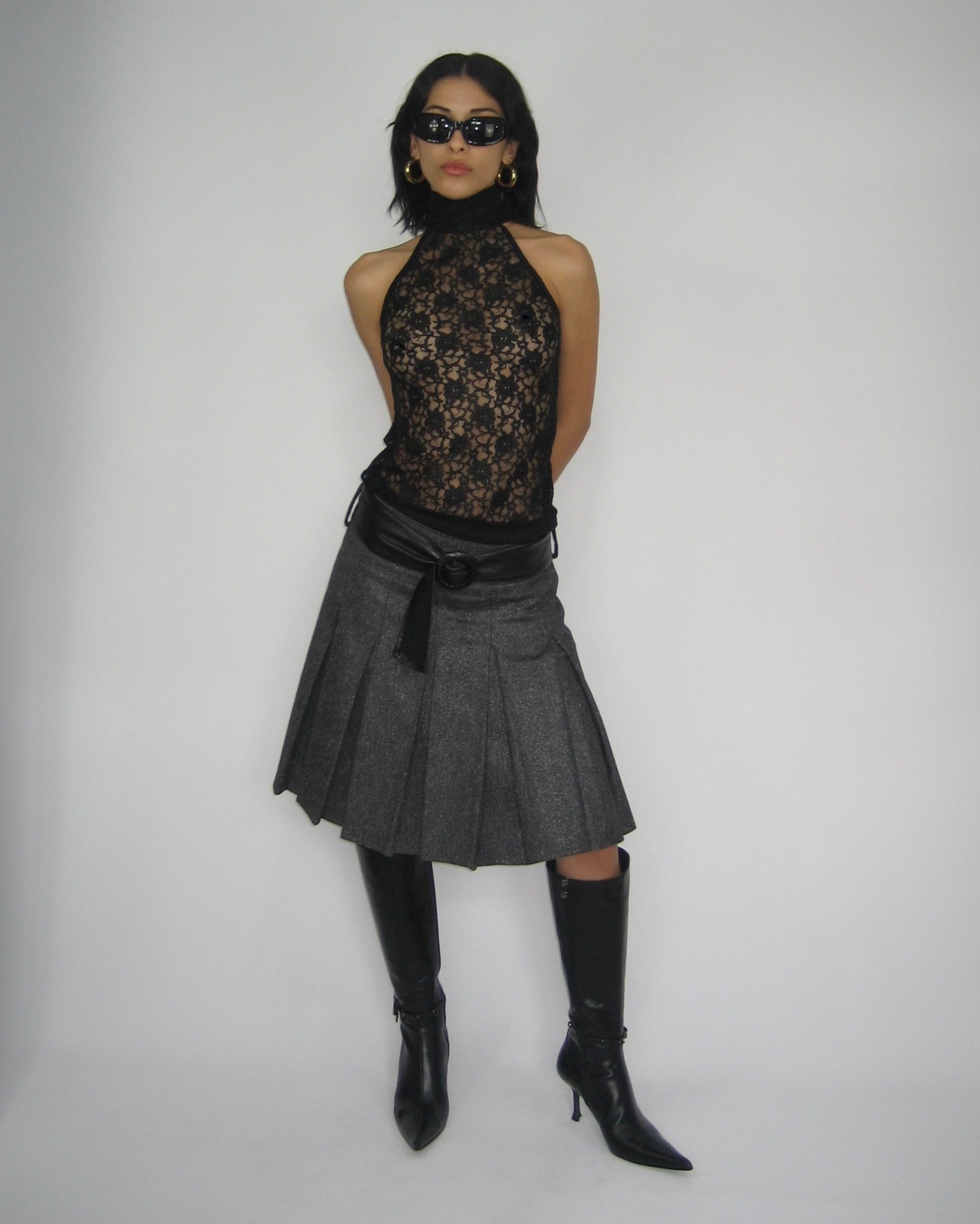 Lace Half Sleeve Blouse