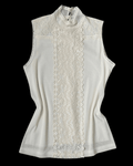 Lace Detailed Half Sleeve Blouse