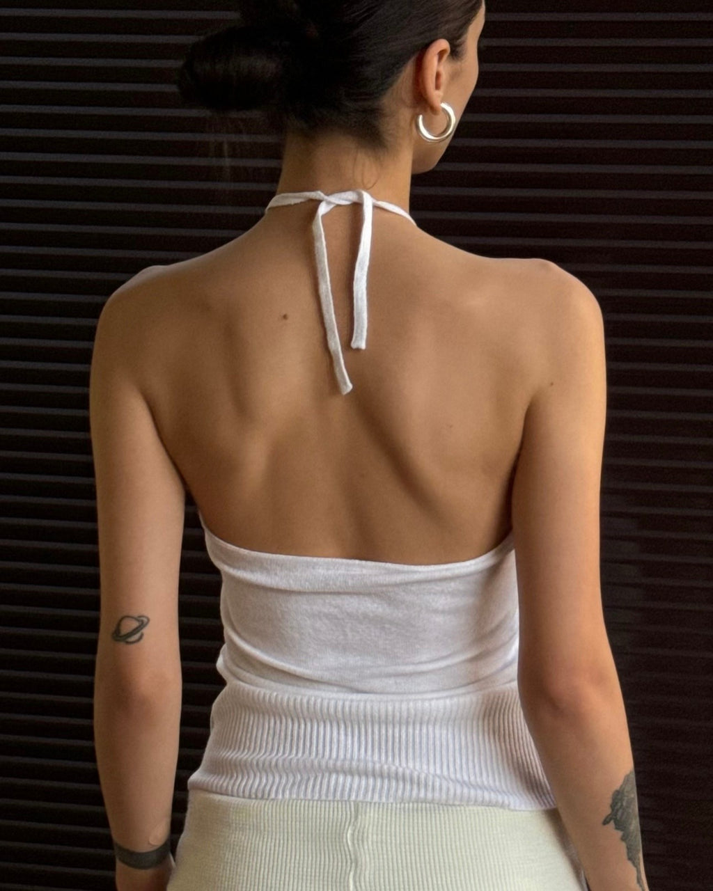 Embroidered Detailed Knit Top