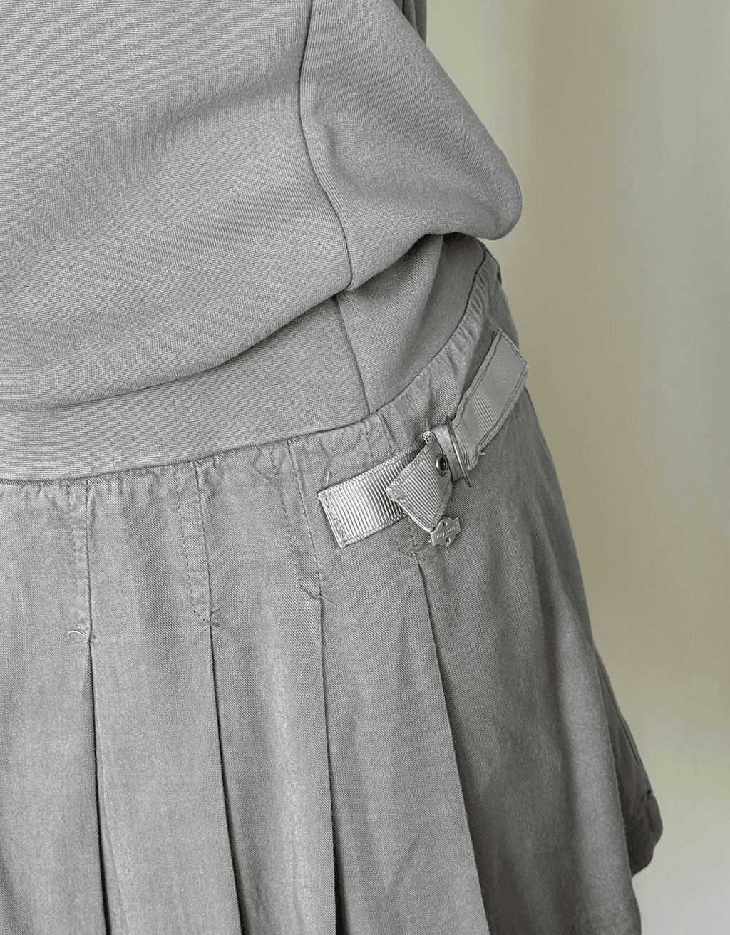 Gray Short Sleeve Dress