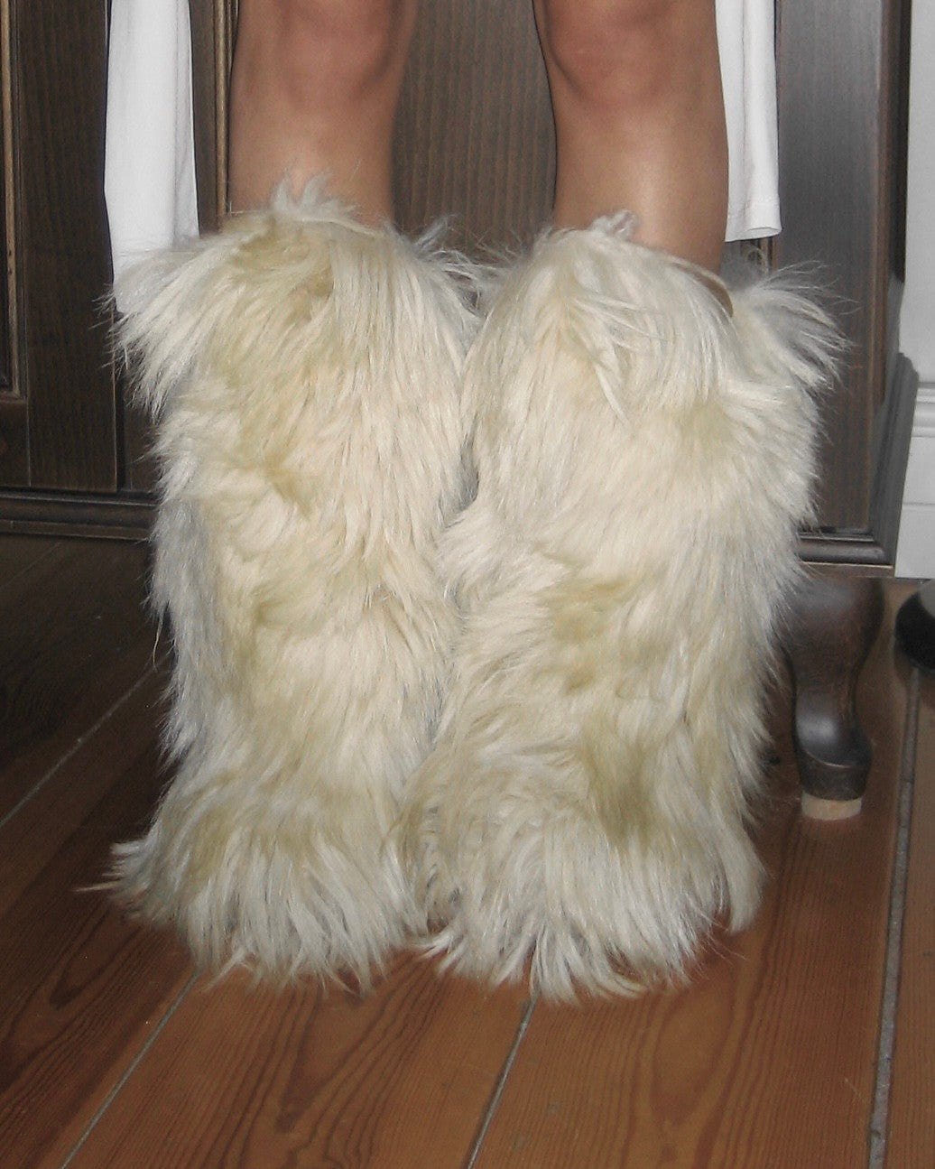 Krem Vintage Yeti Boots