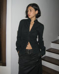 Benetton Gathered Shirt