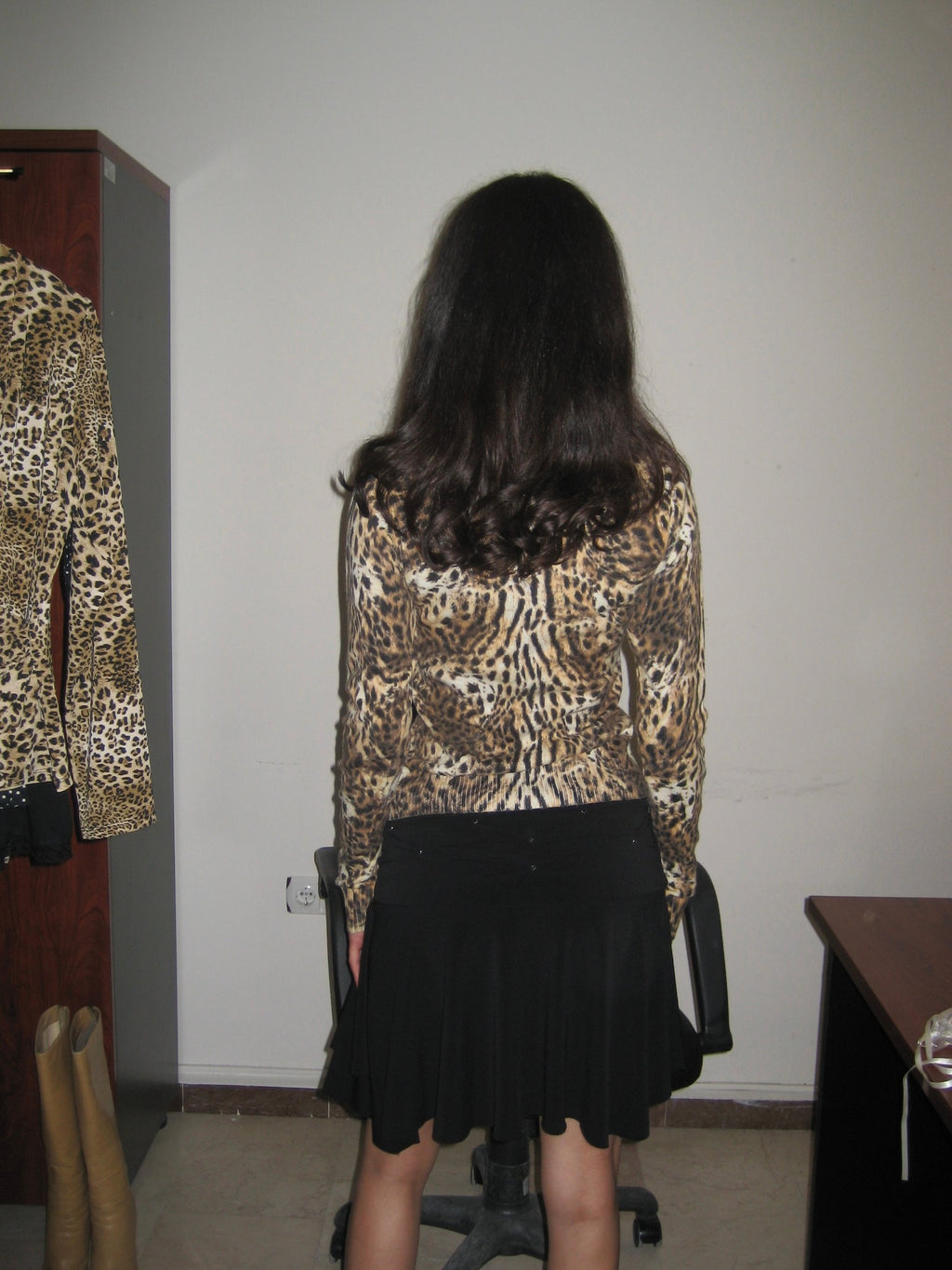 Morgan Leopard Print Cardigan