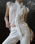 Ecru Transparent Shirt