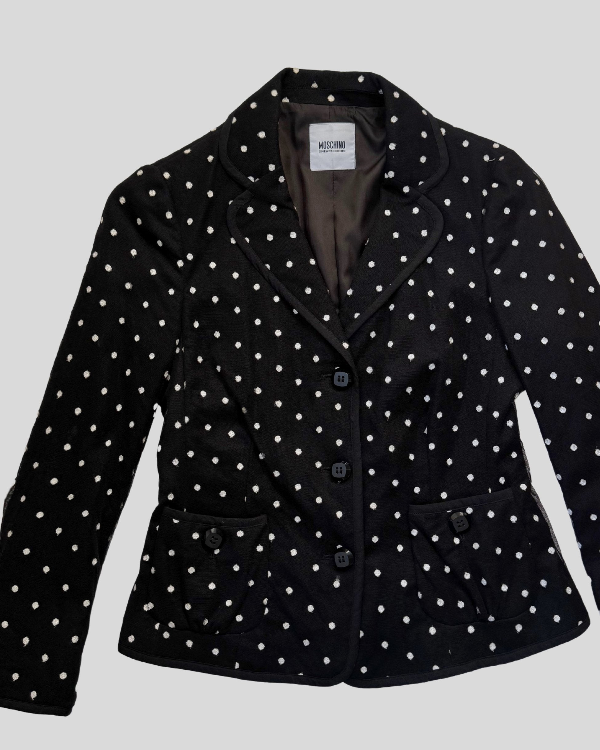 Moschino Puantiyeli Ceket