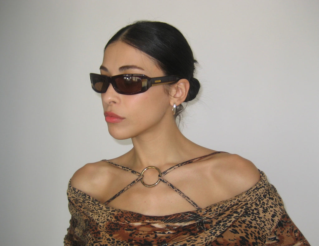 Vintage Leopar Tunik
