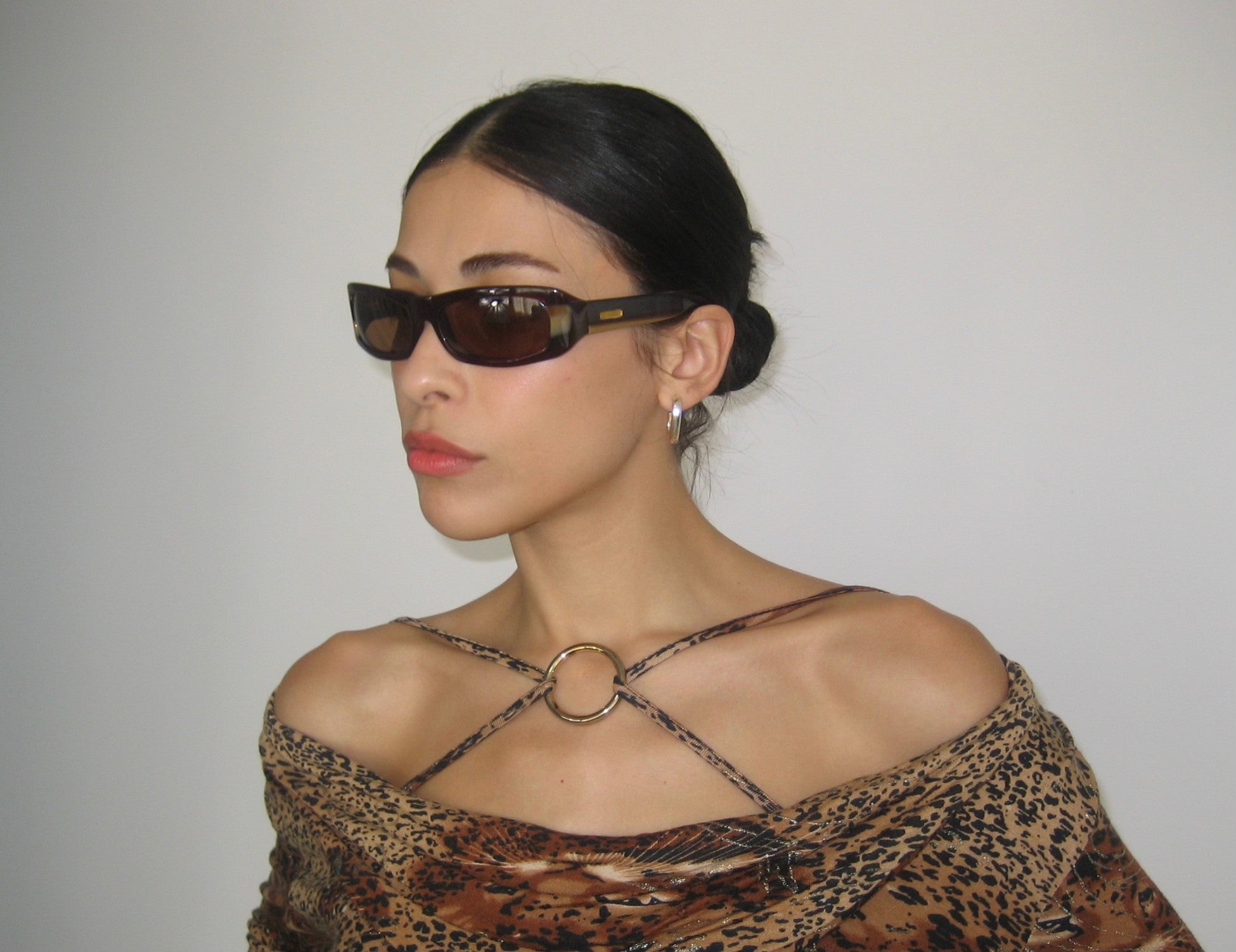 Vintage Leopar Tunik