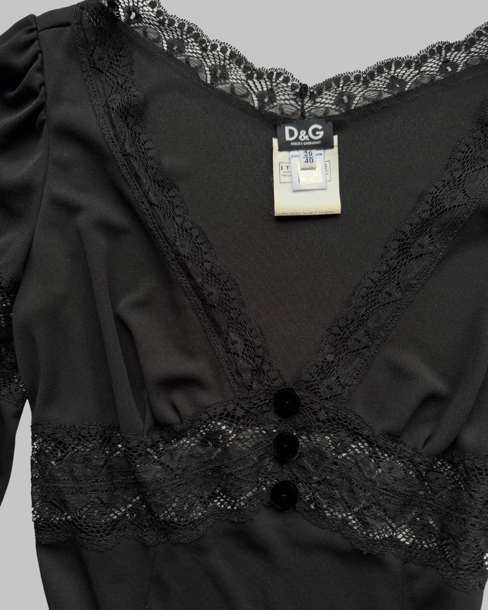 Dolce&Gabbana Siyah Bluz