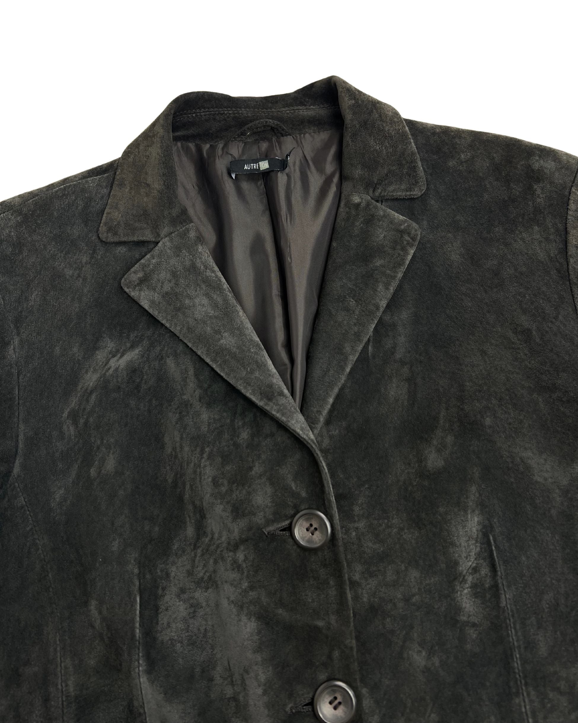 Anthracite Suede Jacket
