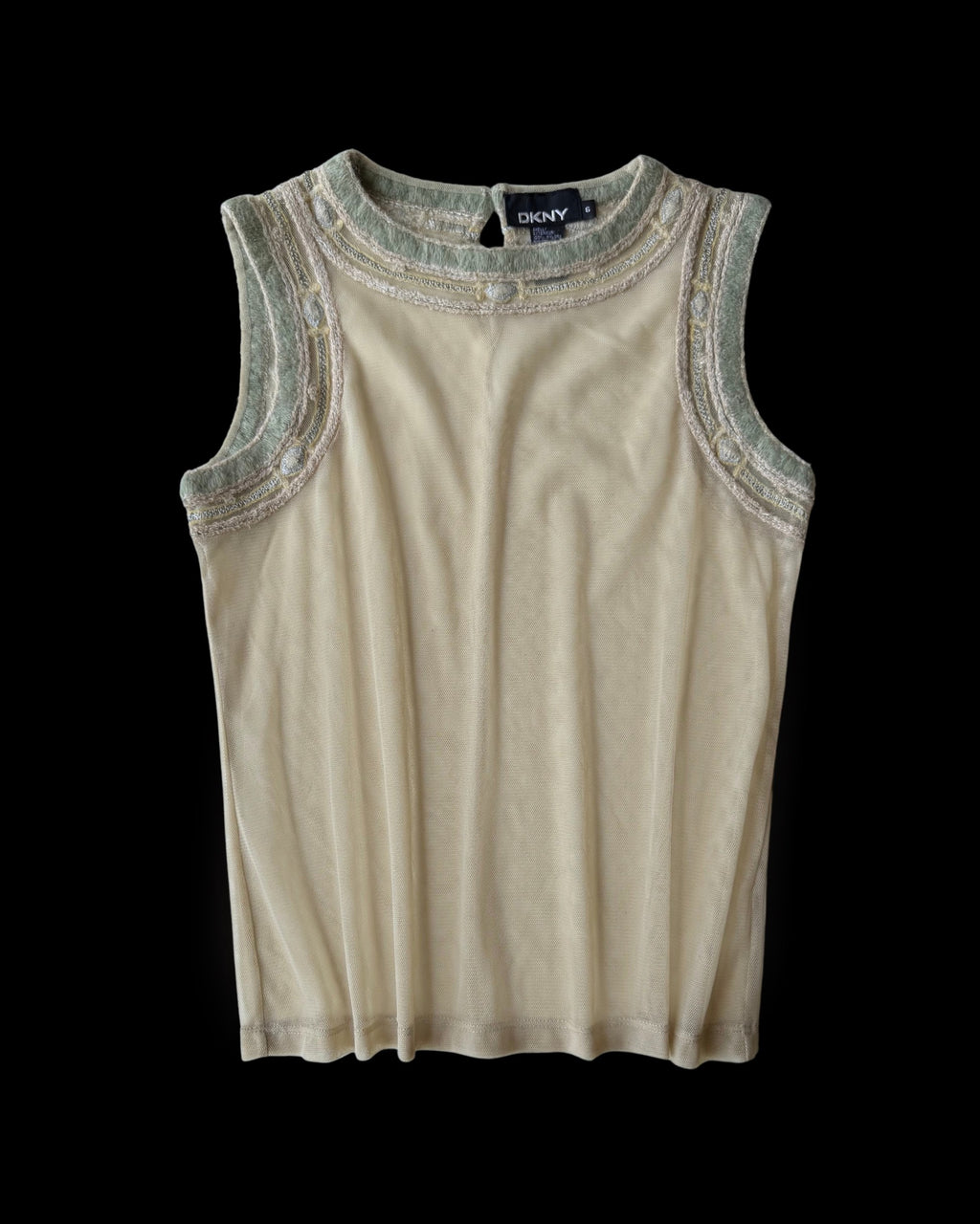 DKNY Transparent Blouse