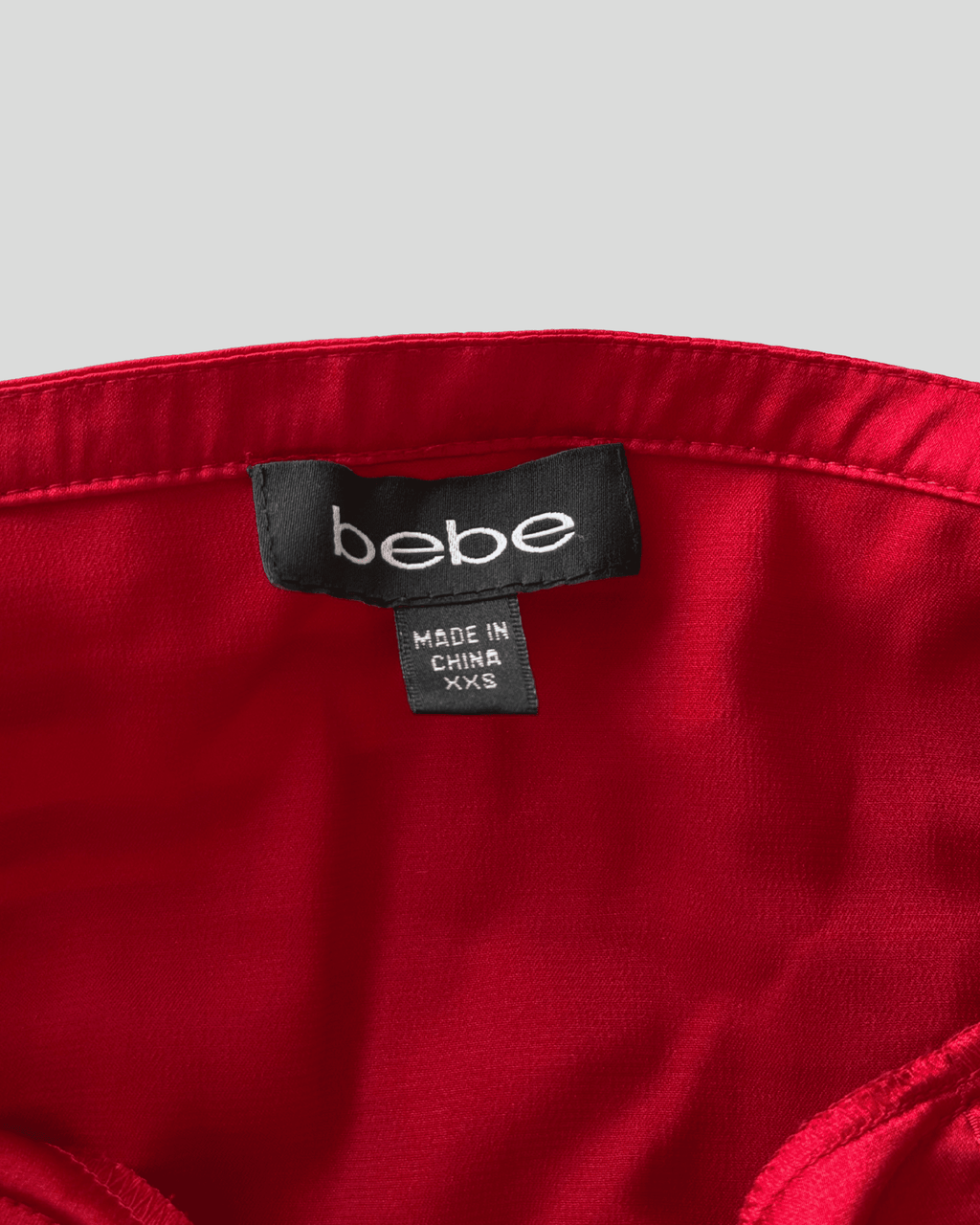 Bebe Kırmızı İpek Büstiyer