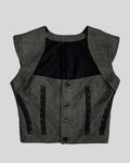 Gray Bustier