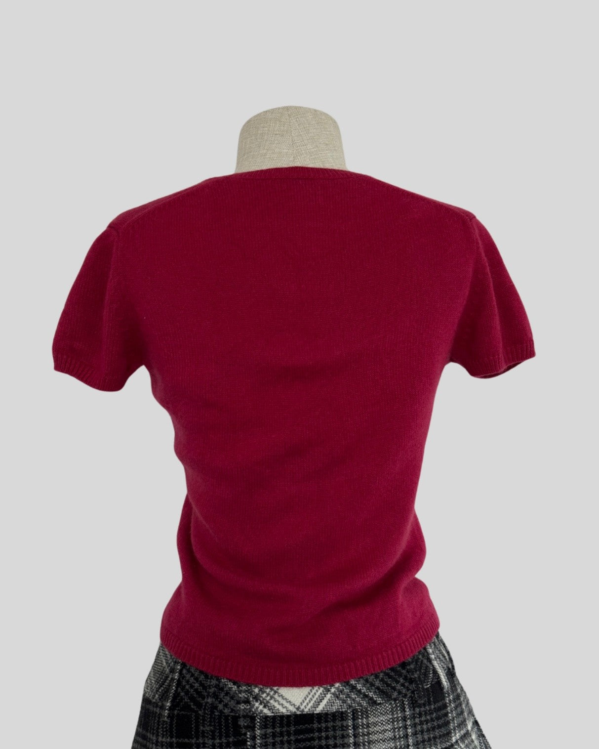 Cherry Cashmere Sweater
