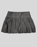 Gray Balloon Skirt