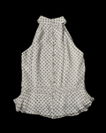 Polka Dot Silk Blouse