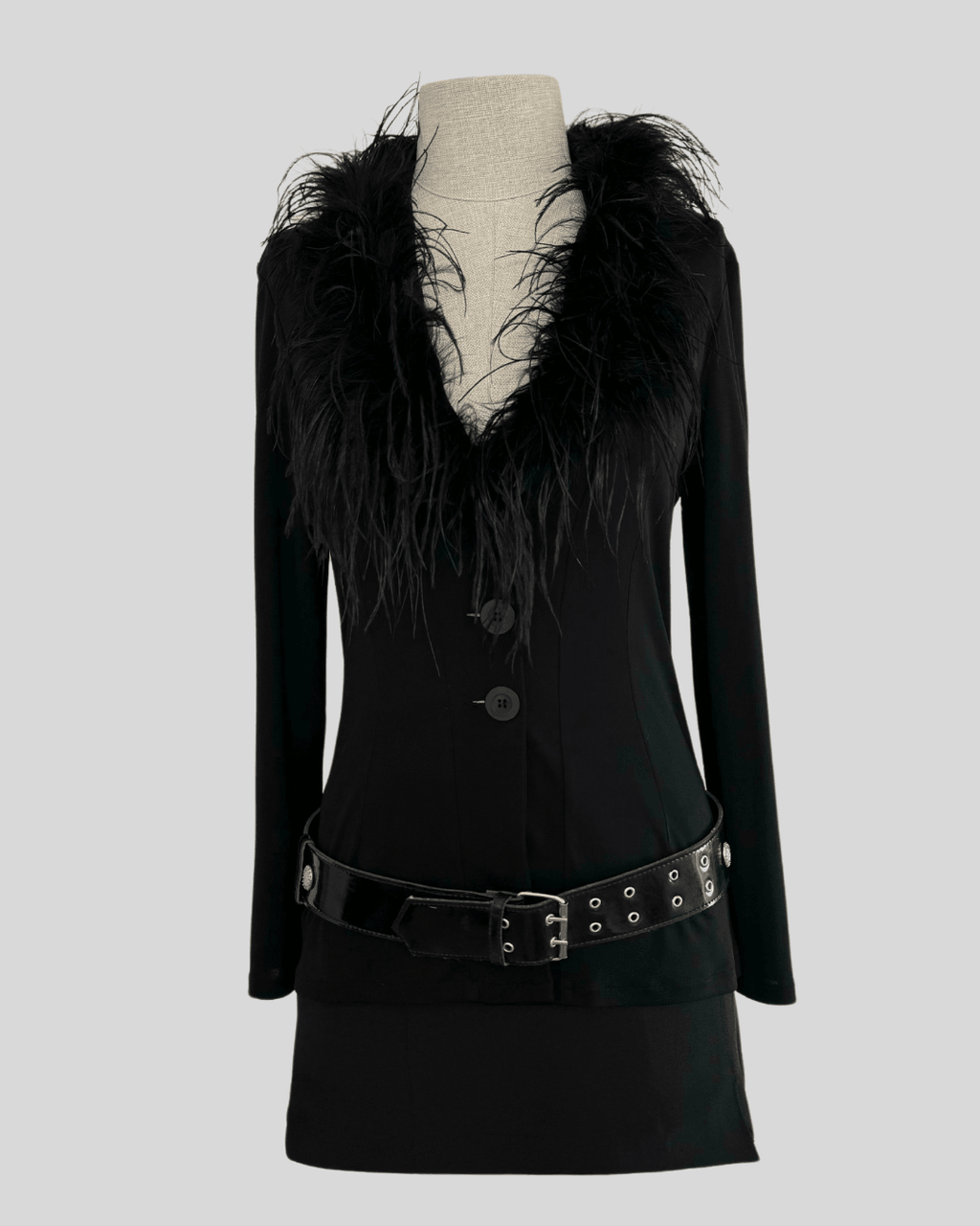 Cardigan with Otrish Collar Detail