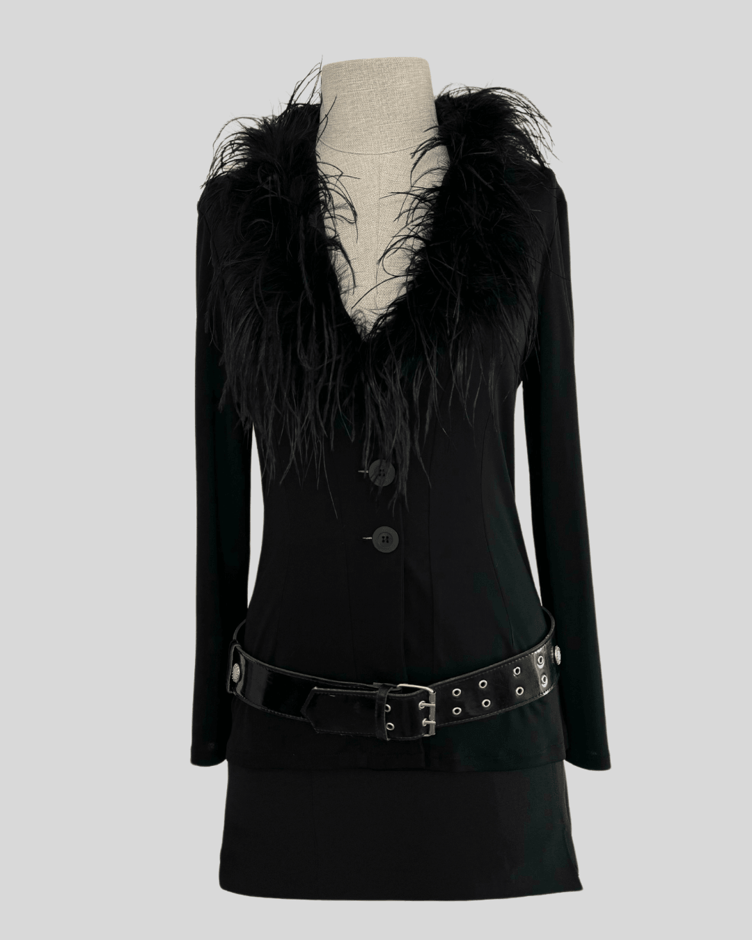 Cardigan with Otrish Collar Detail