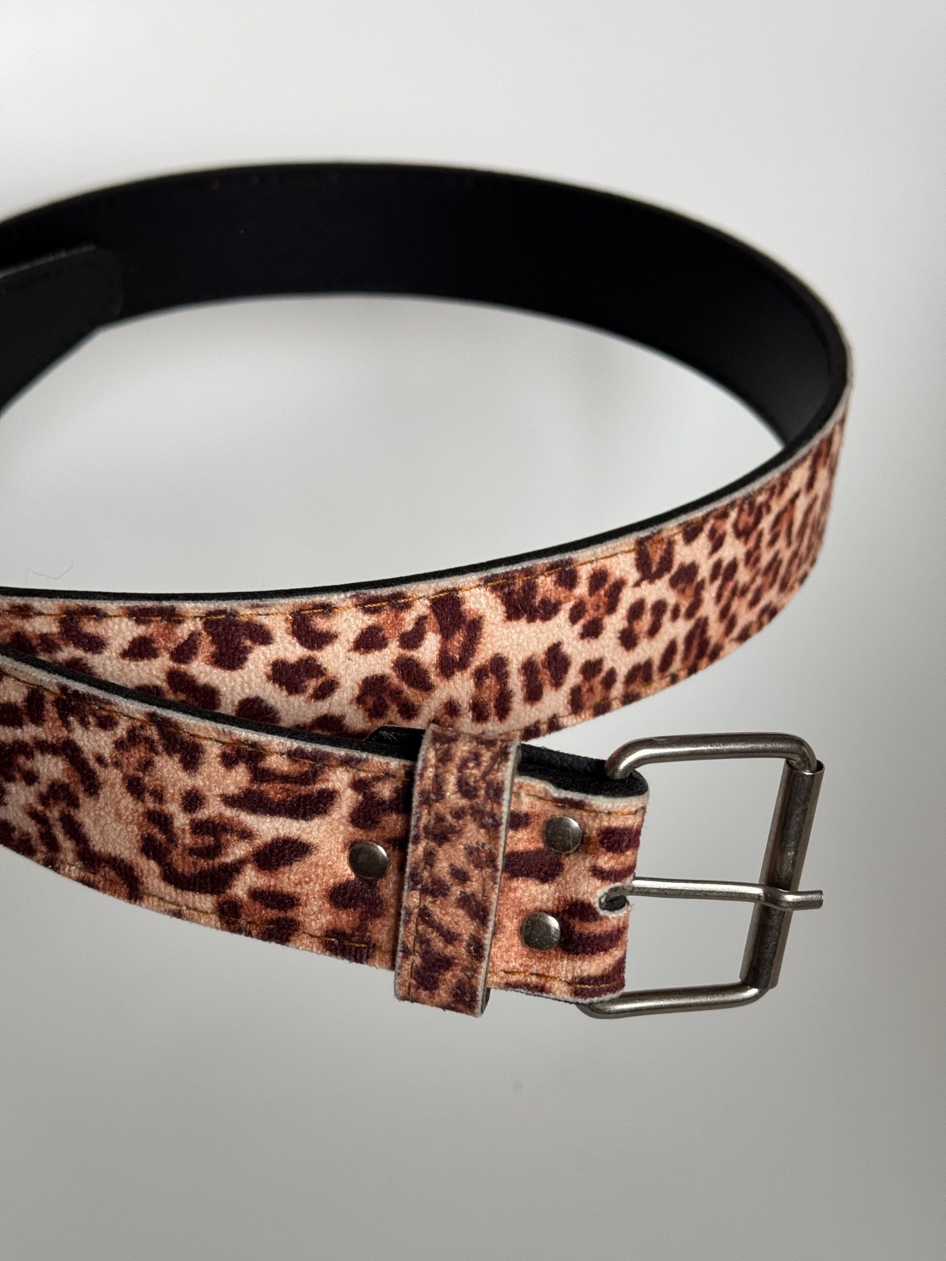 Leopar Desenli Kemer