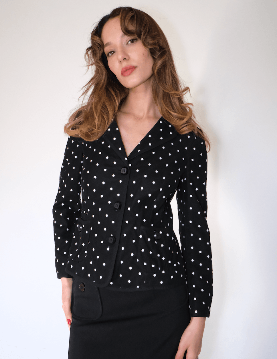 Moschino Puantiyeli Ceket