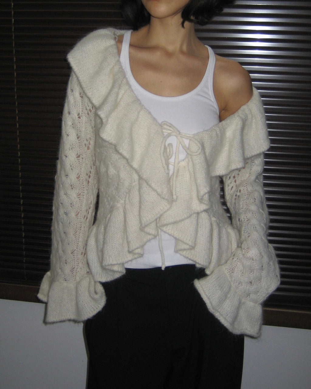 Wool Blend Cardigan