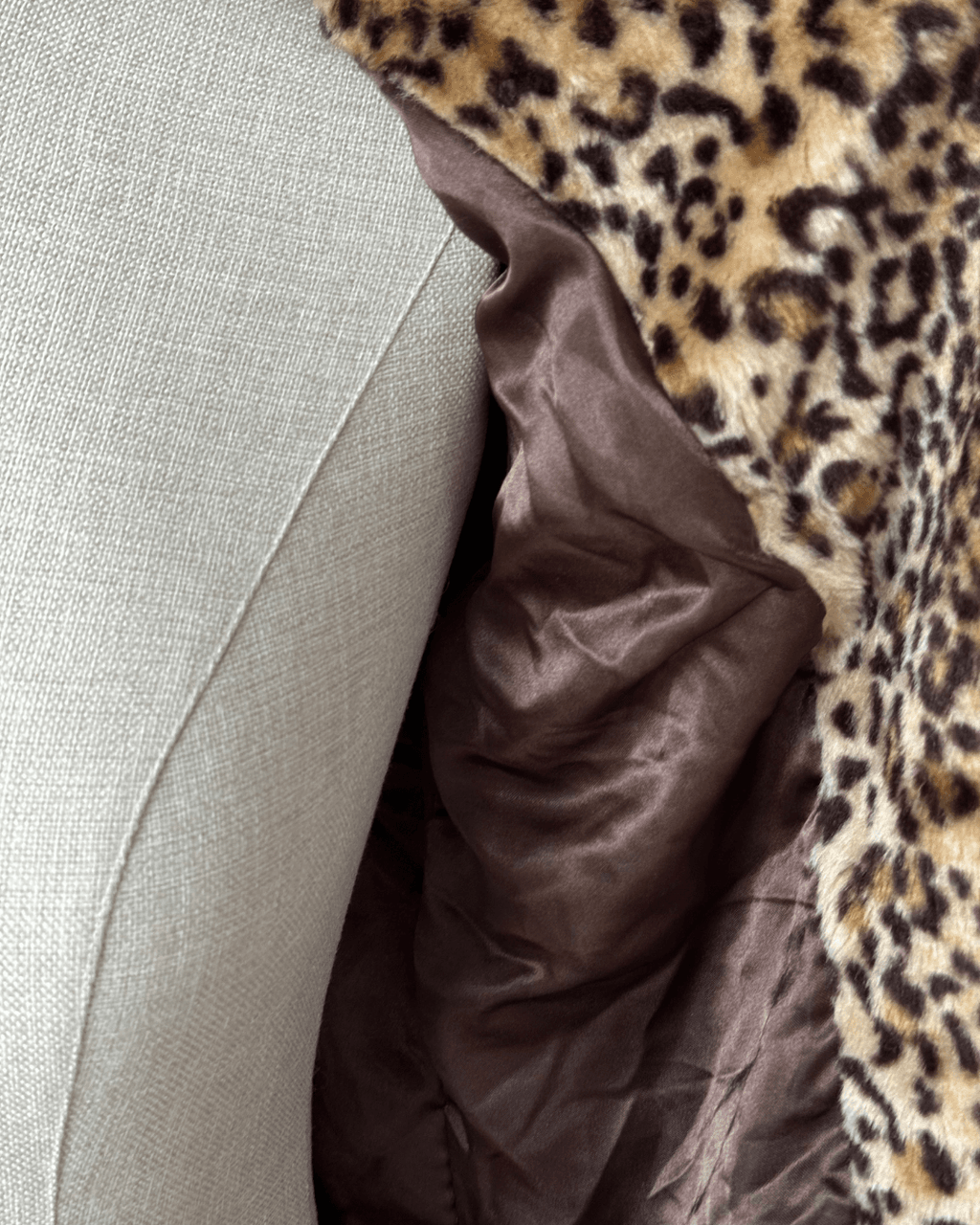 Leopar Desenli Ceket