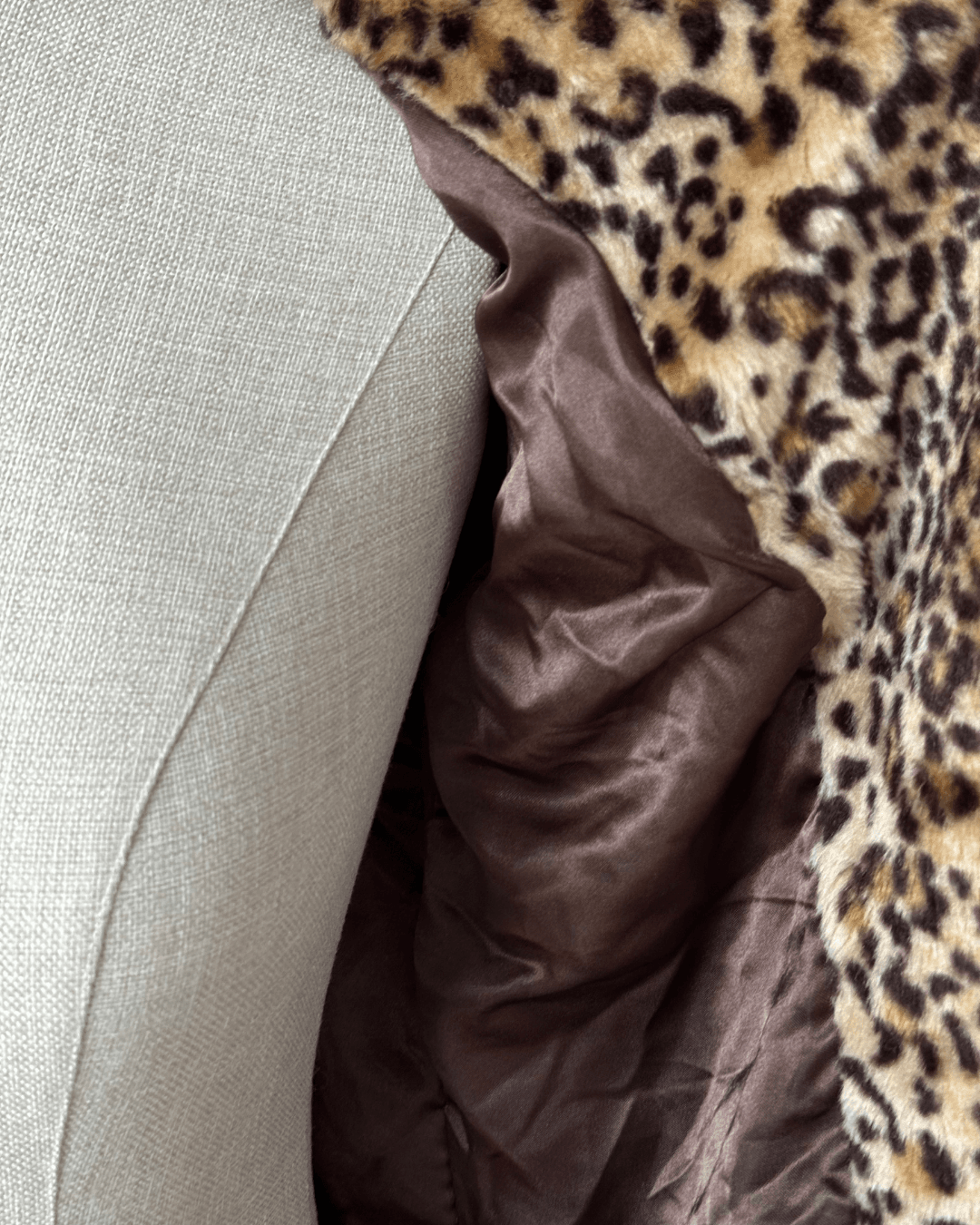 Leopar Desenli Ceket
