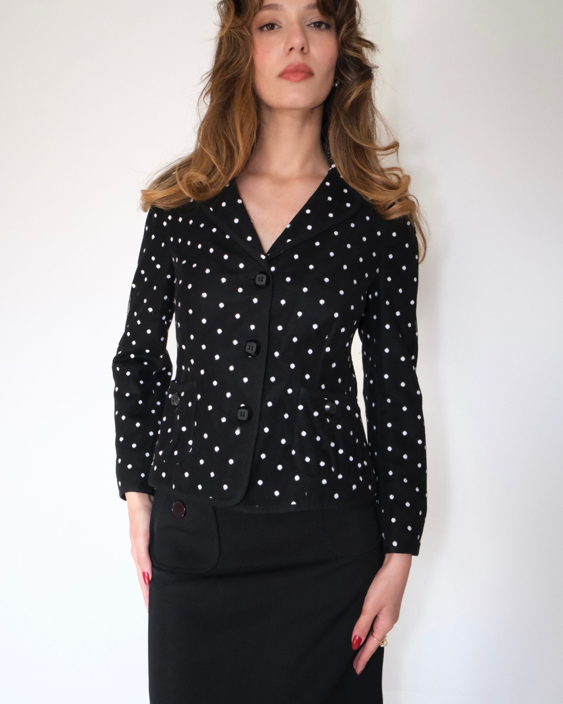 Moschino Puantiyeli Ceket