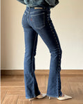 Vintage Jeans with Stud Details