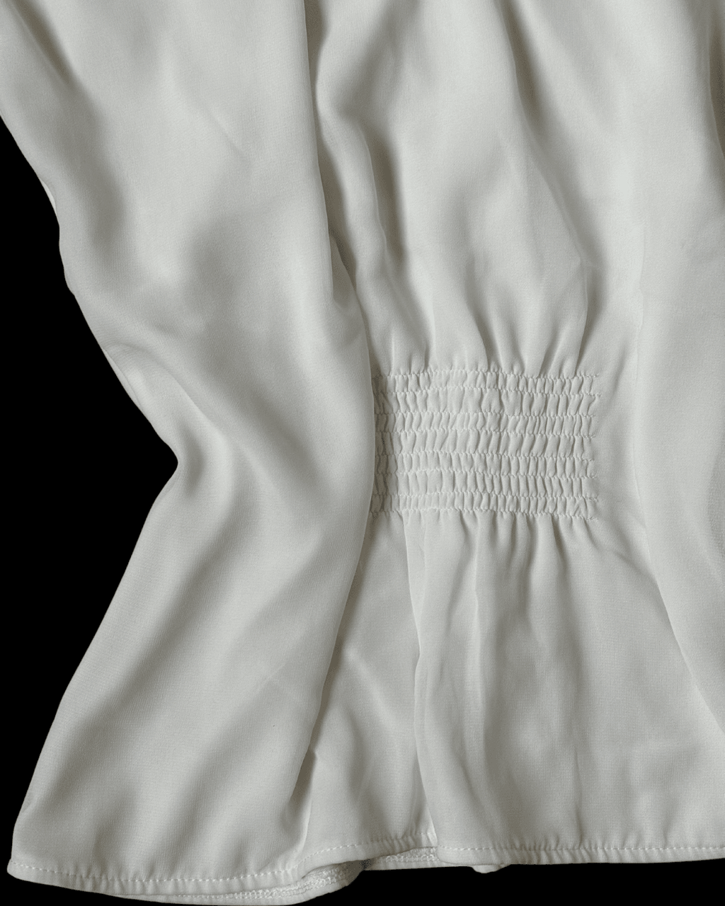 Ecru Chiffon Blouse