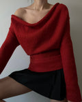 Wool Blend Casual Sweater