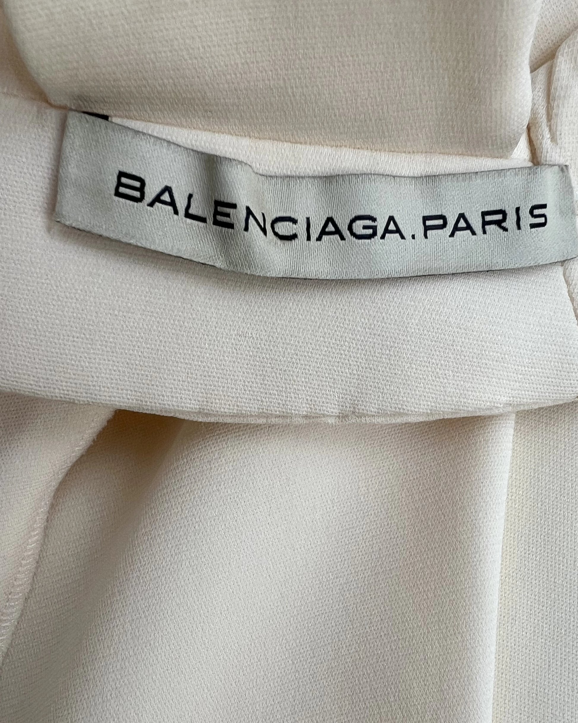 Balenciaga Cream Blouse