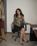 Morgan Leopard Print Cardigan