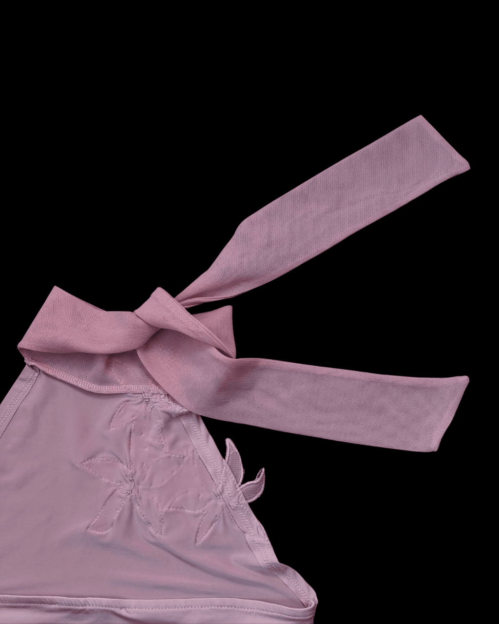 Pink Blouse with Flower Details