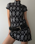 Diamond Patterned Dress