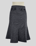 Button Detailed Skirt