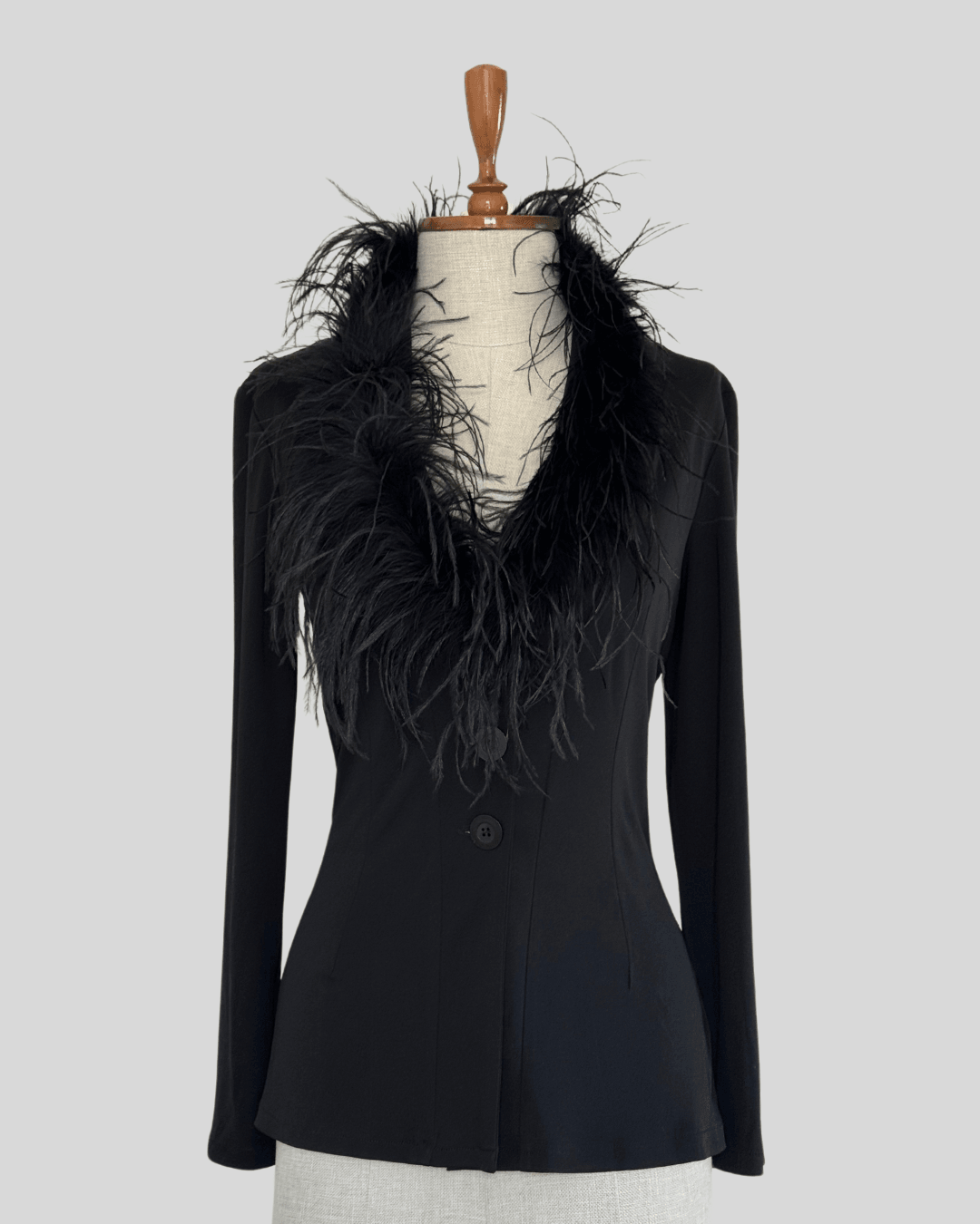 Cardigan with Otrish Collar Detail