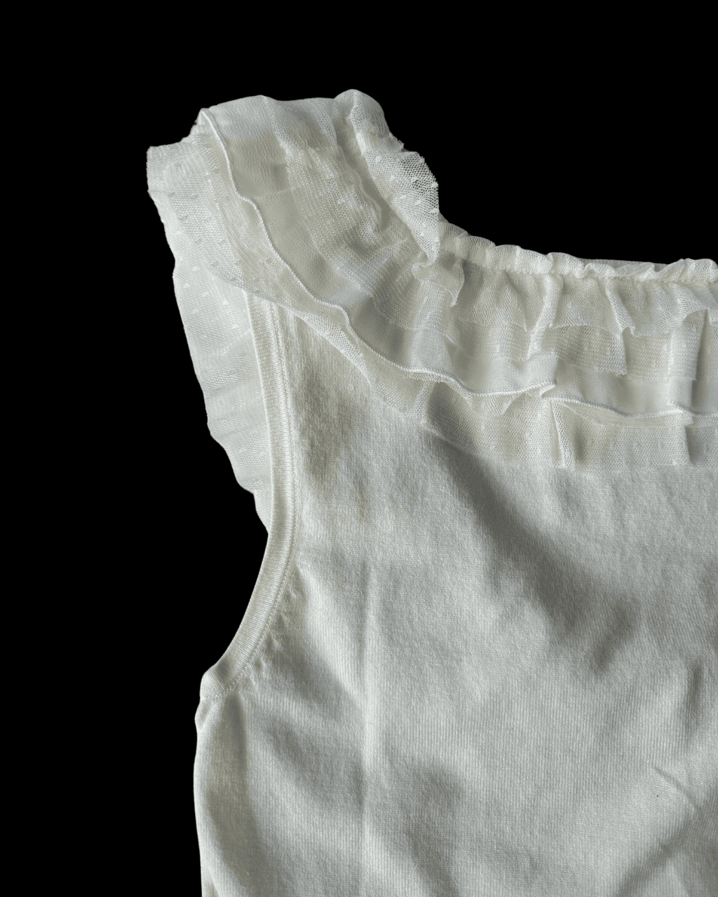 Morgan Ecru Knit Blouse