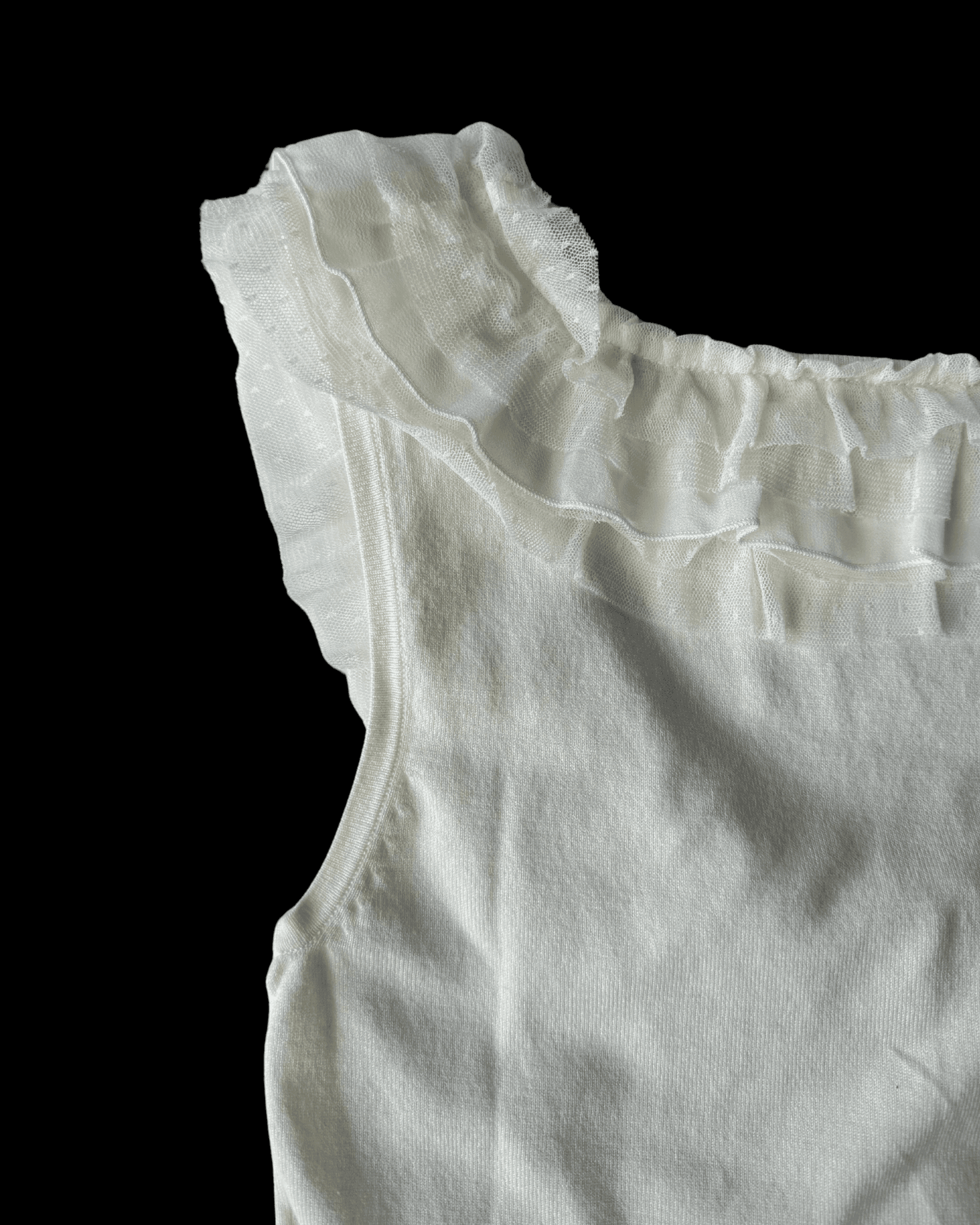 Morgan Ecru Knit Blouse